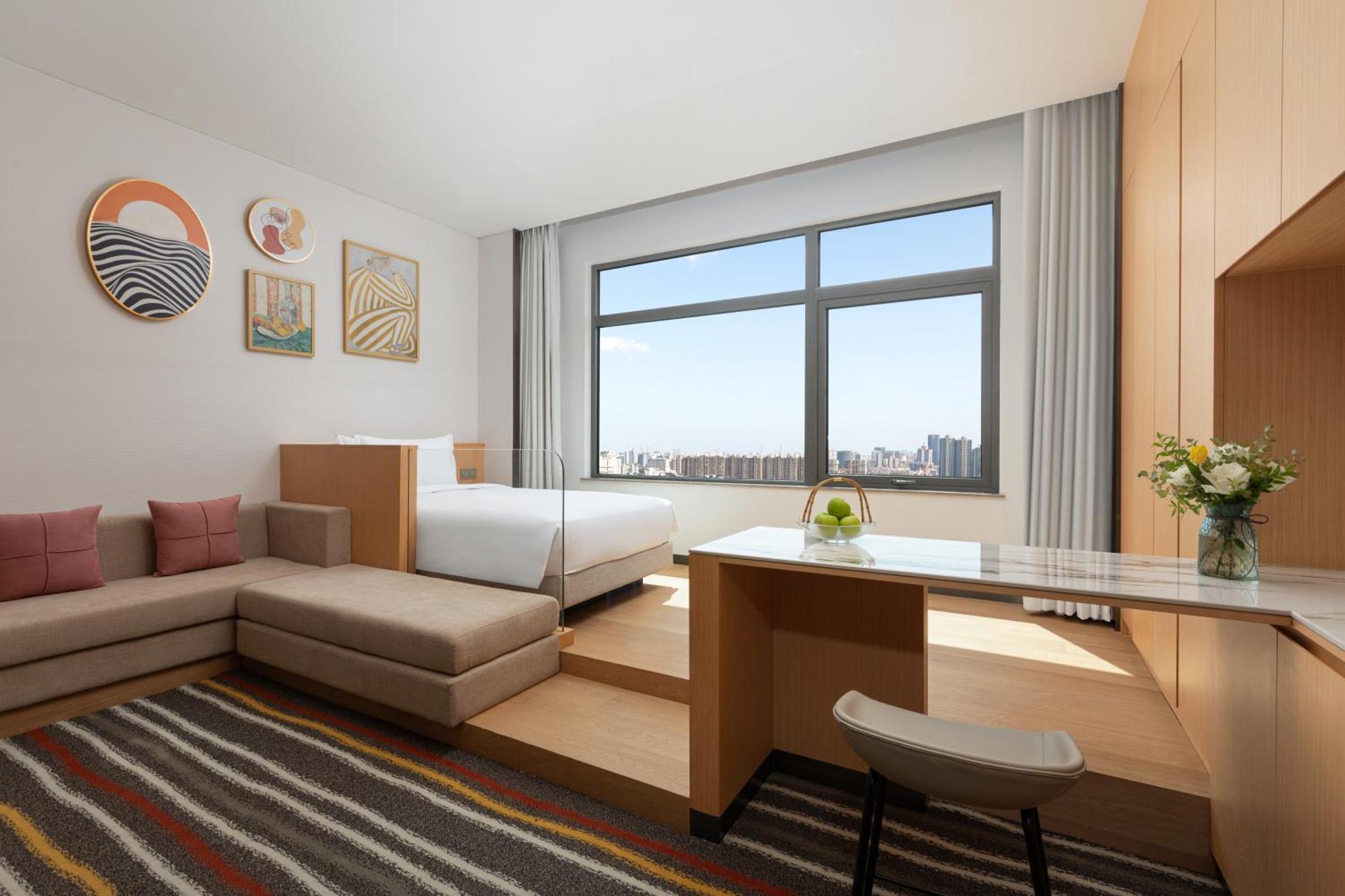 Fraser Place Wujiaochang Shanghai - Adjoin Business Center, Free Minibar Extérieur photo